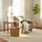 Household Essentials 17" Hyacinth Wide Side by Side Magazine Rack